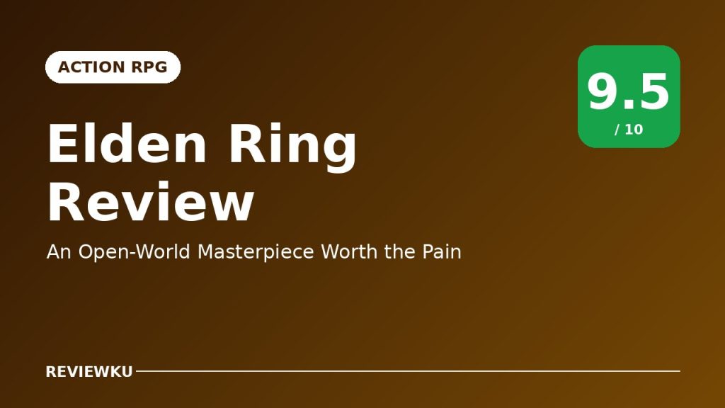 Elden Ring Review – An Open-World Masterpiece Worth the Pain